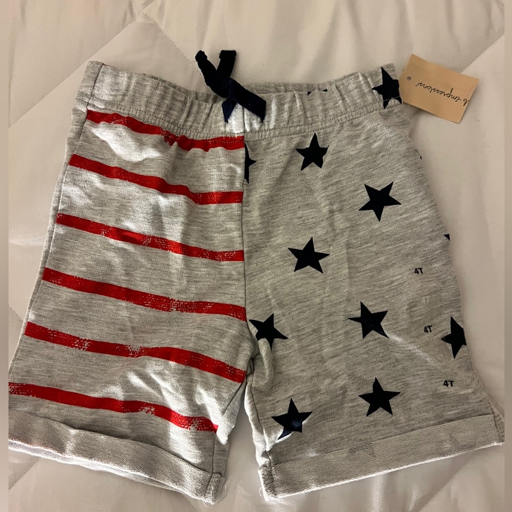 4th of July First Impressions Boy Shorts